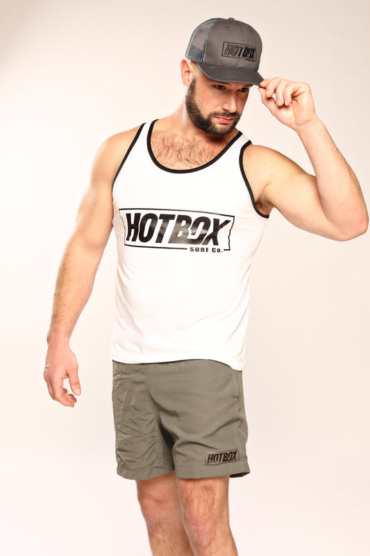 HotBox Big Logo Classic-Fit Tank for Men