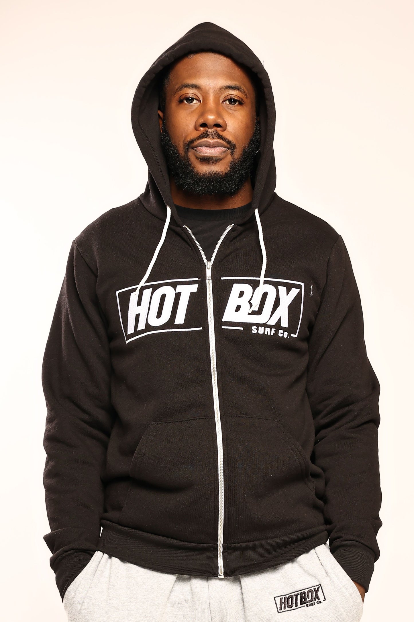 HotBox Signature Front Zip Hoodie
