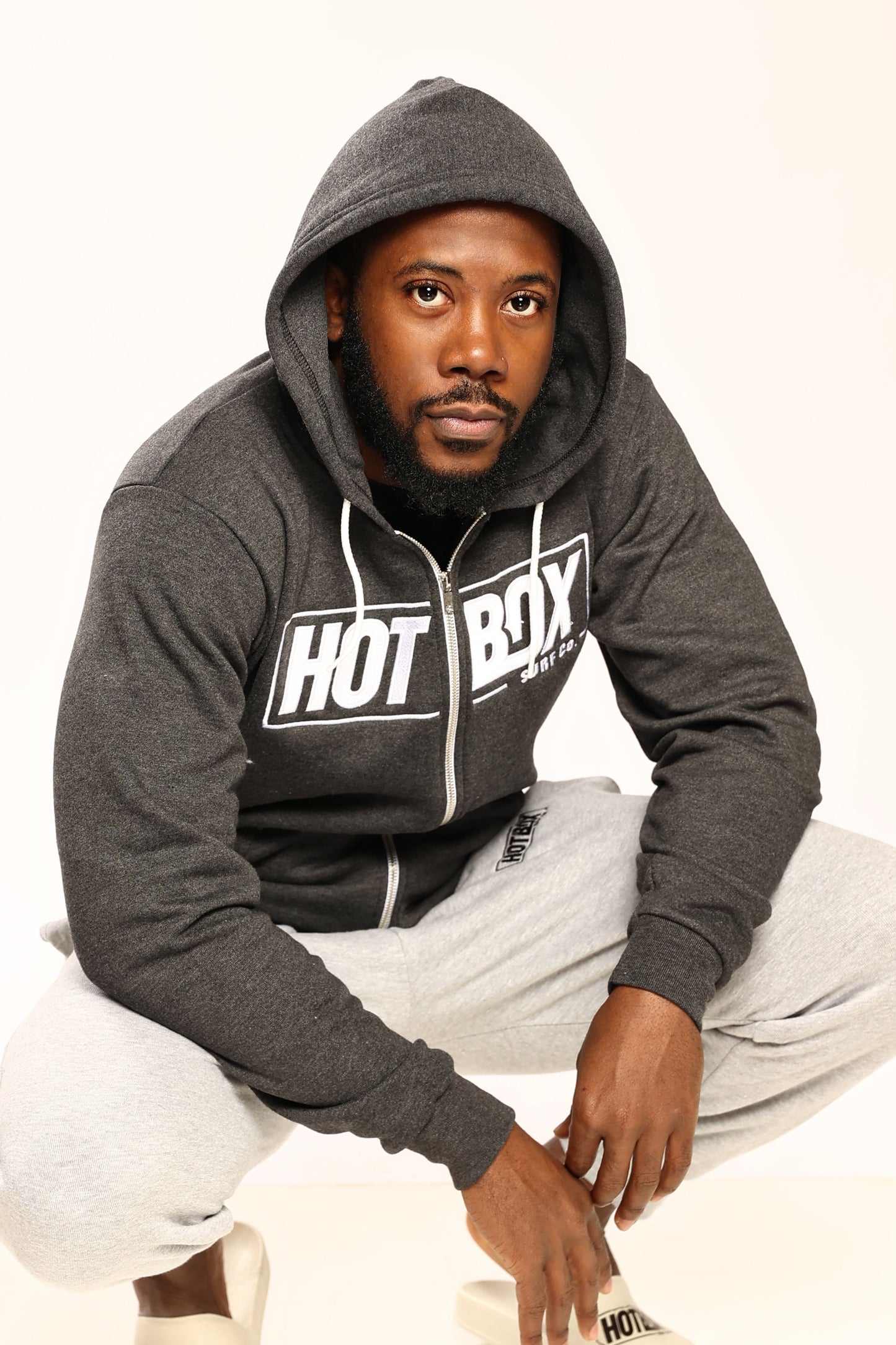 HotBox Signature Front Zip Hoodie