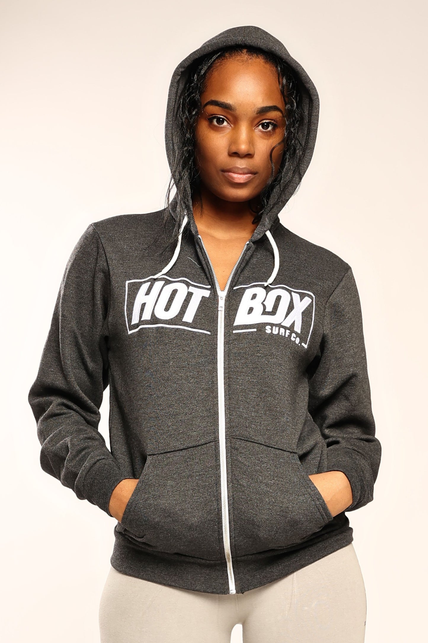 HotBox Signature Front Zip Hoodie