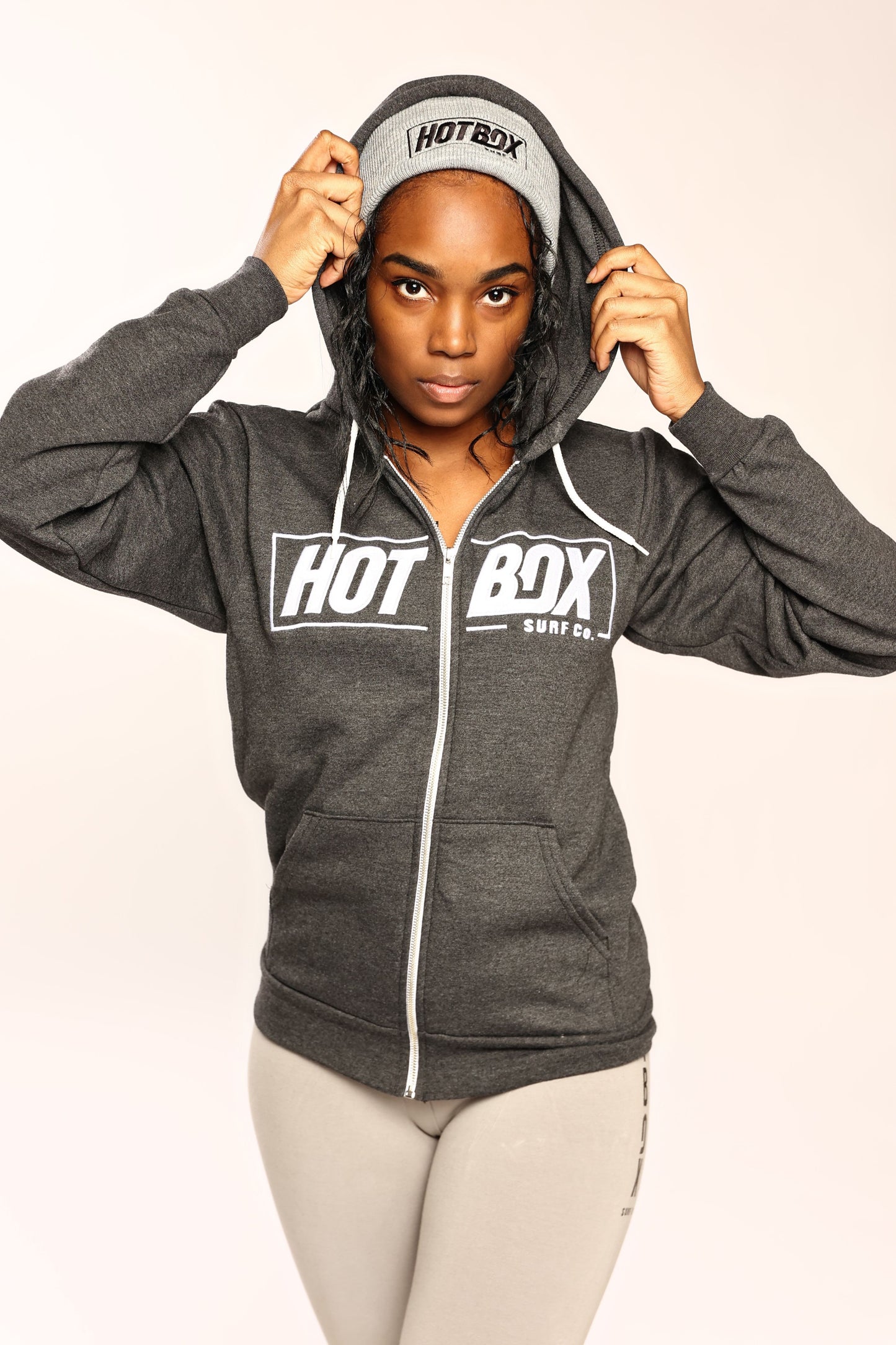 HotBox Signature Front Zip Hoodie