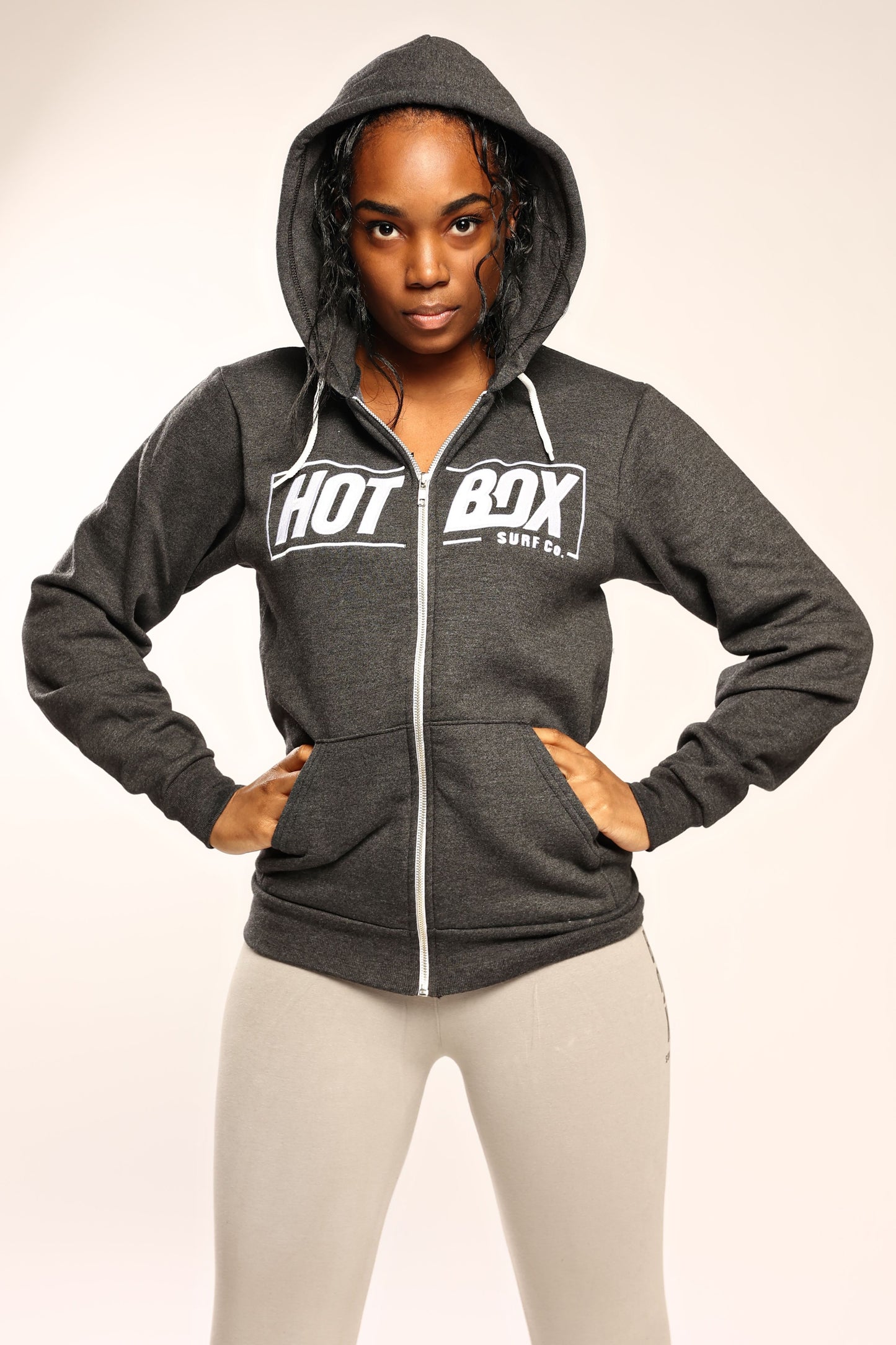 HotBox Signature Front Zip Hoodie