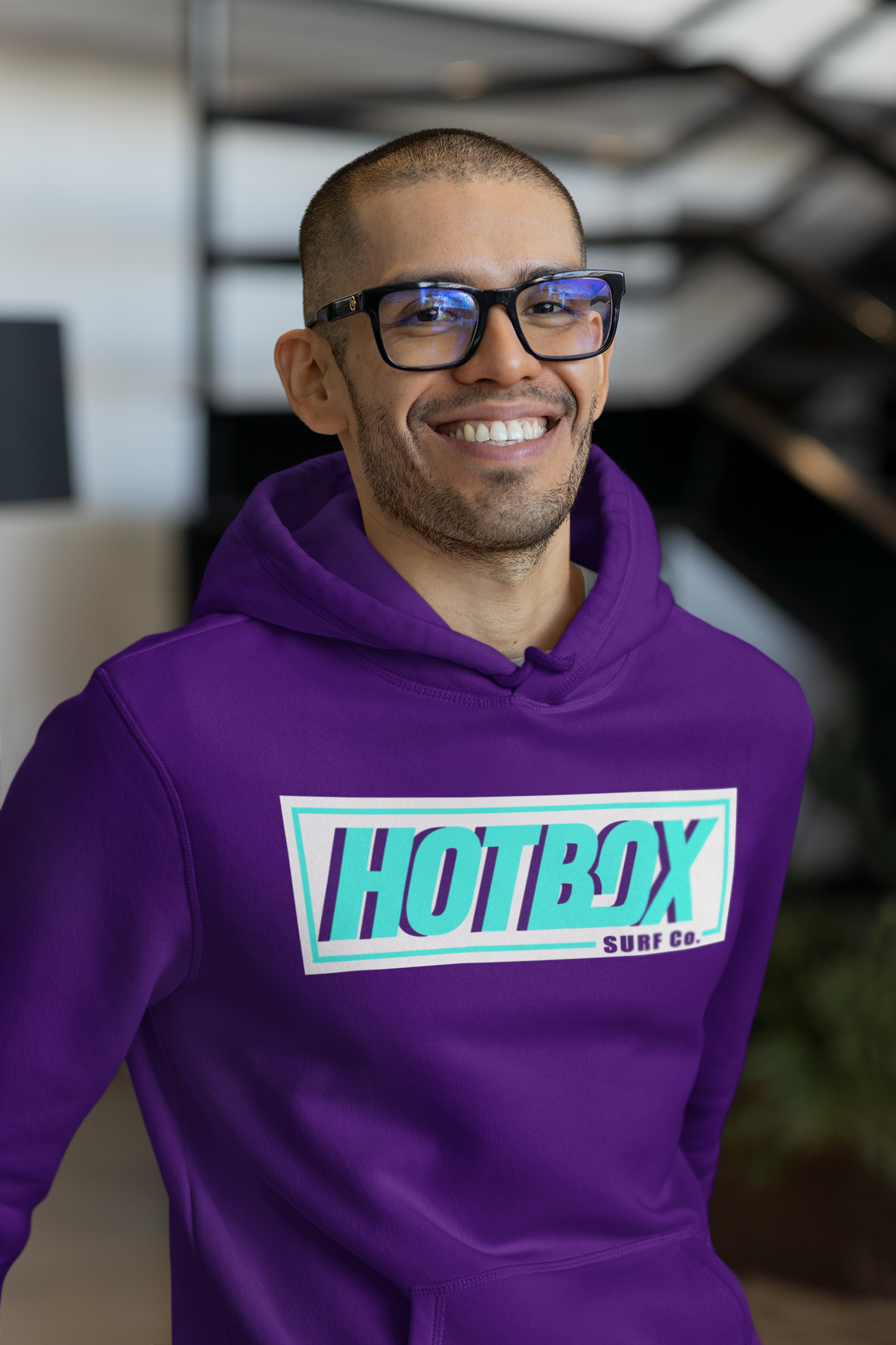 HotBox Classic Logo Hooded Sweatshirt