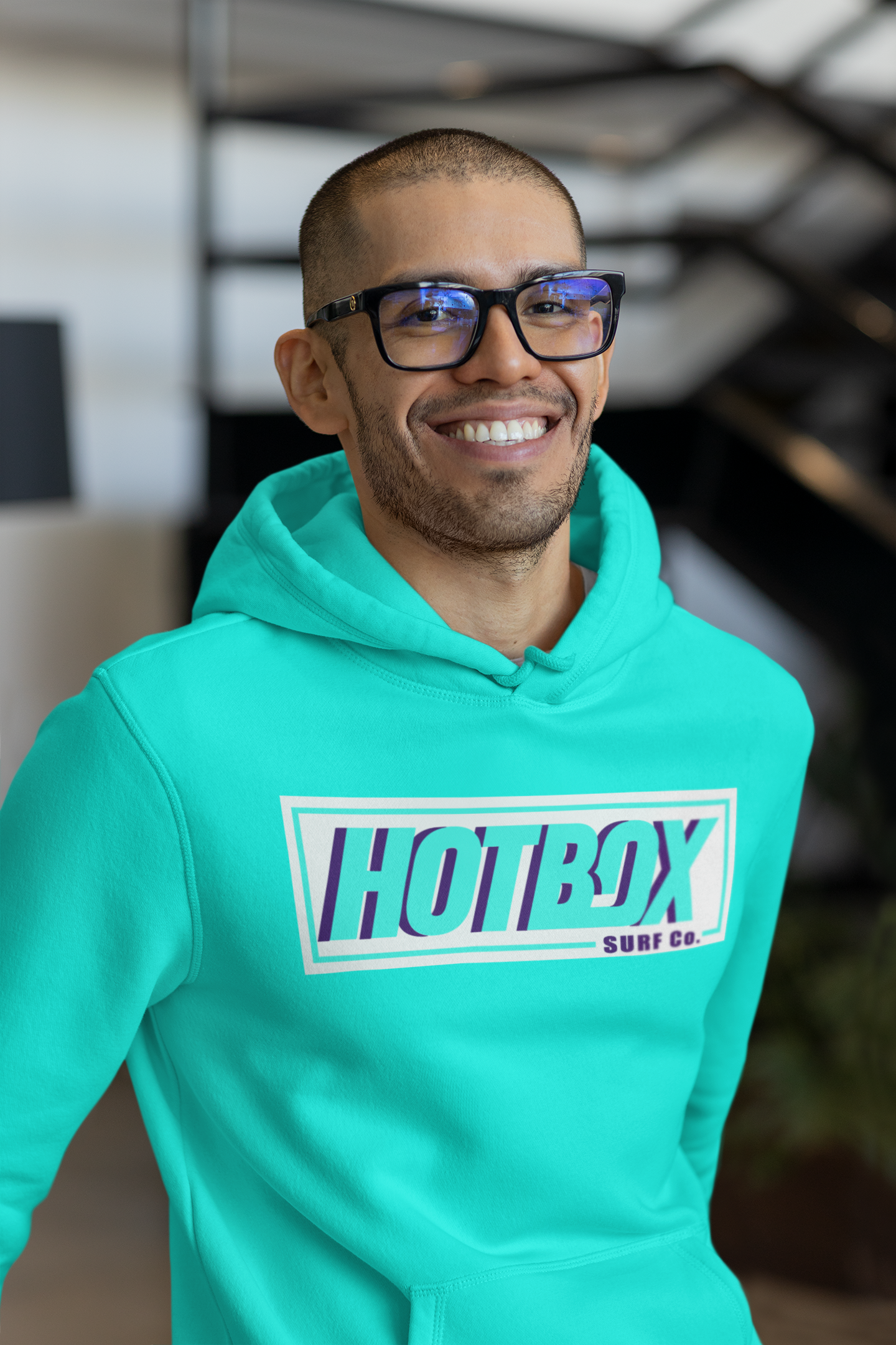 HotBox Classic Logo Hooded Sweatshirt