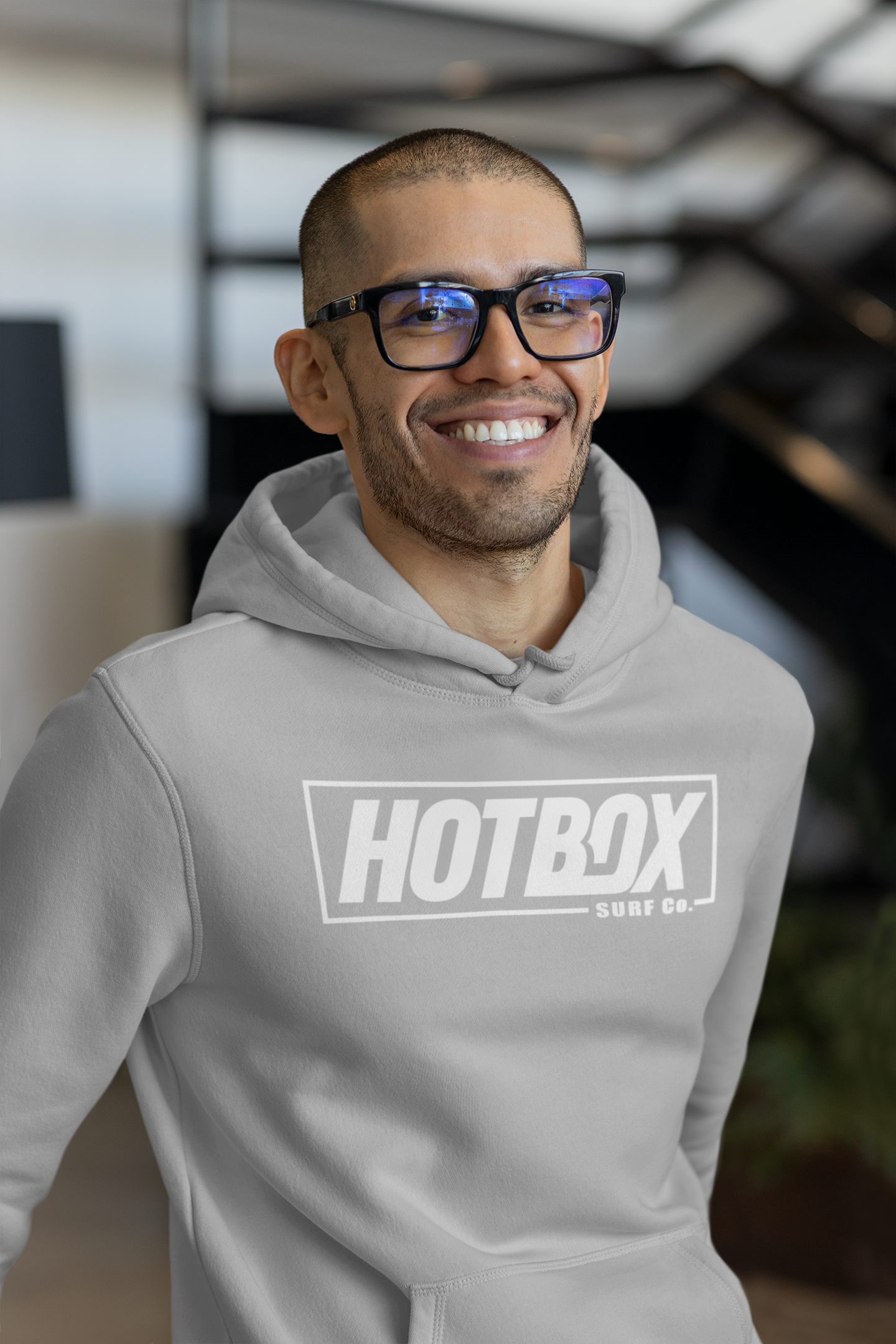 HotBox Classic Logo Hooded Sweatshirt