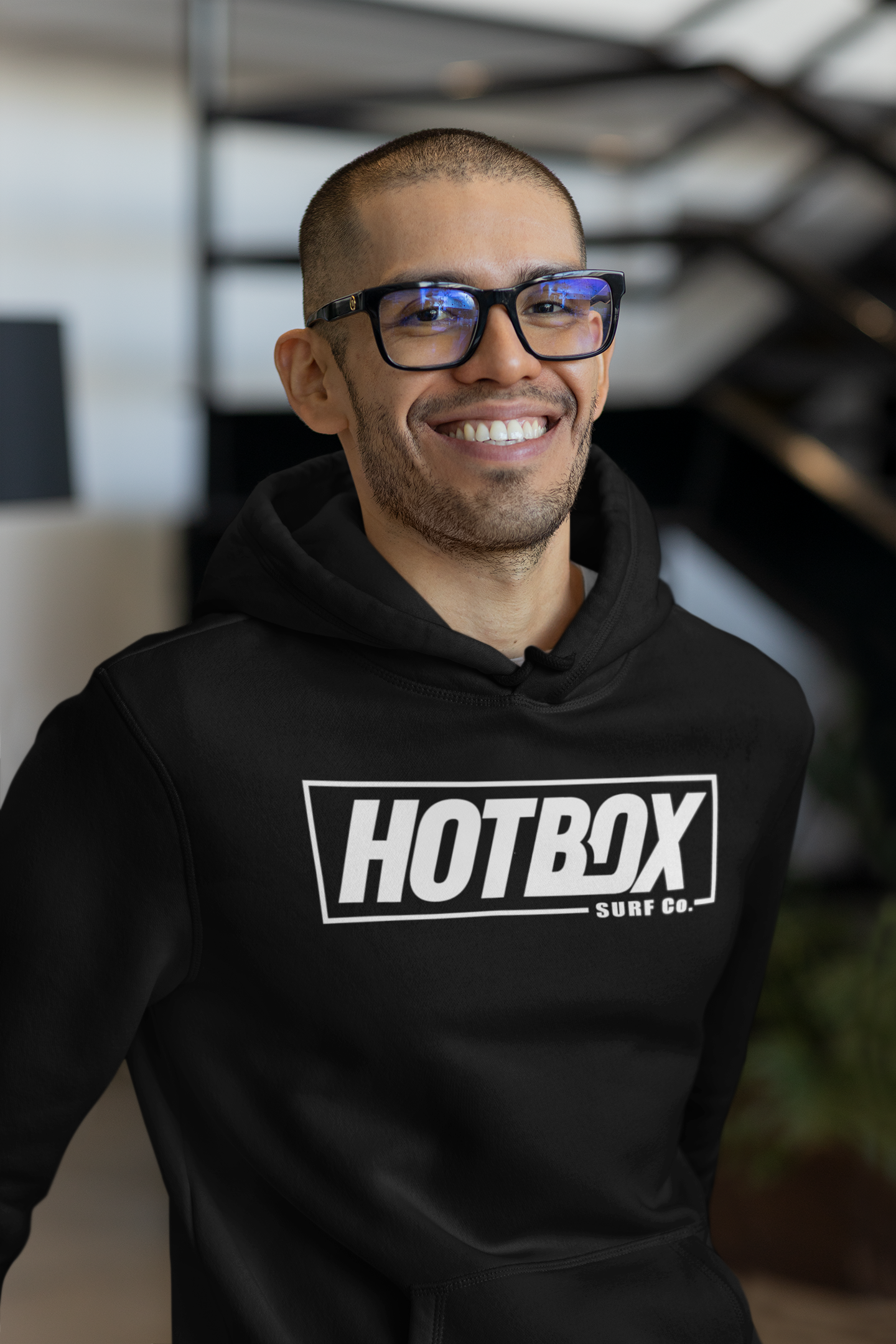 HotBox Classic Logo Hooded Sweatshirt