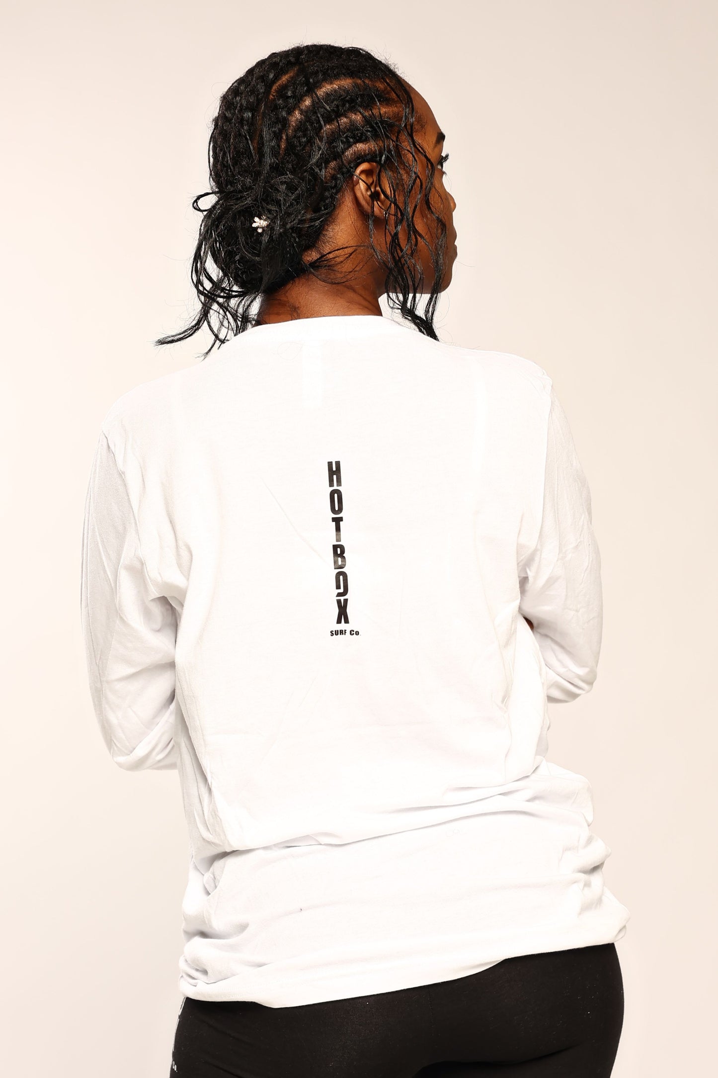 HotBox HB Monogram Long Sleeve Tee