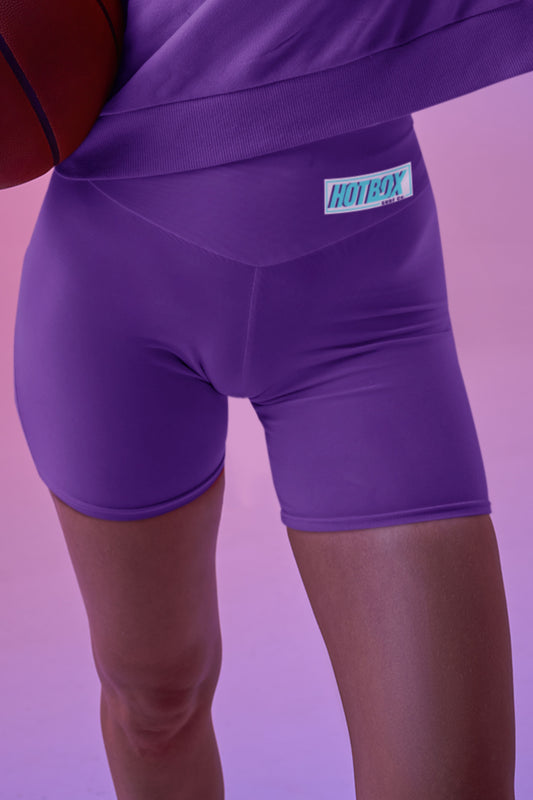 HotBox Women's Classic Logo Yoga Shorts