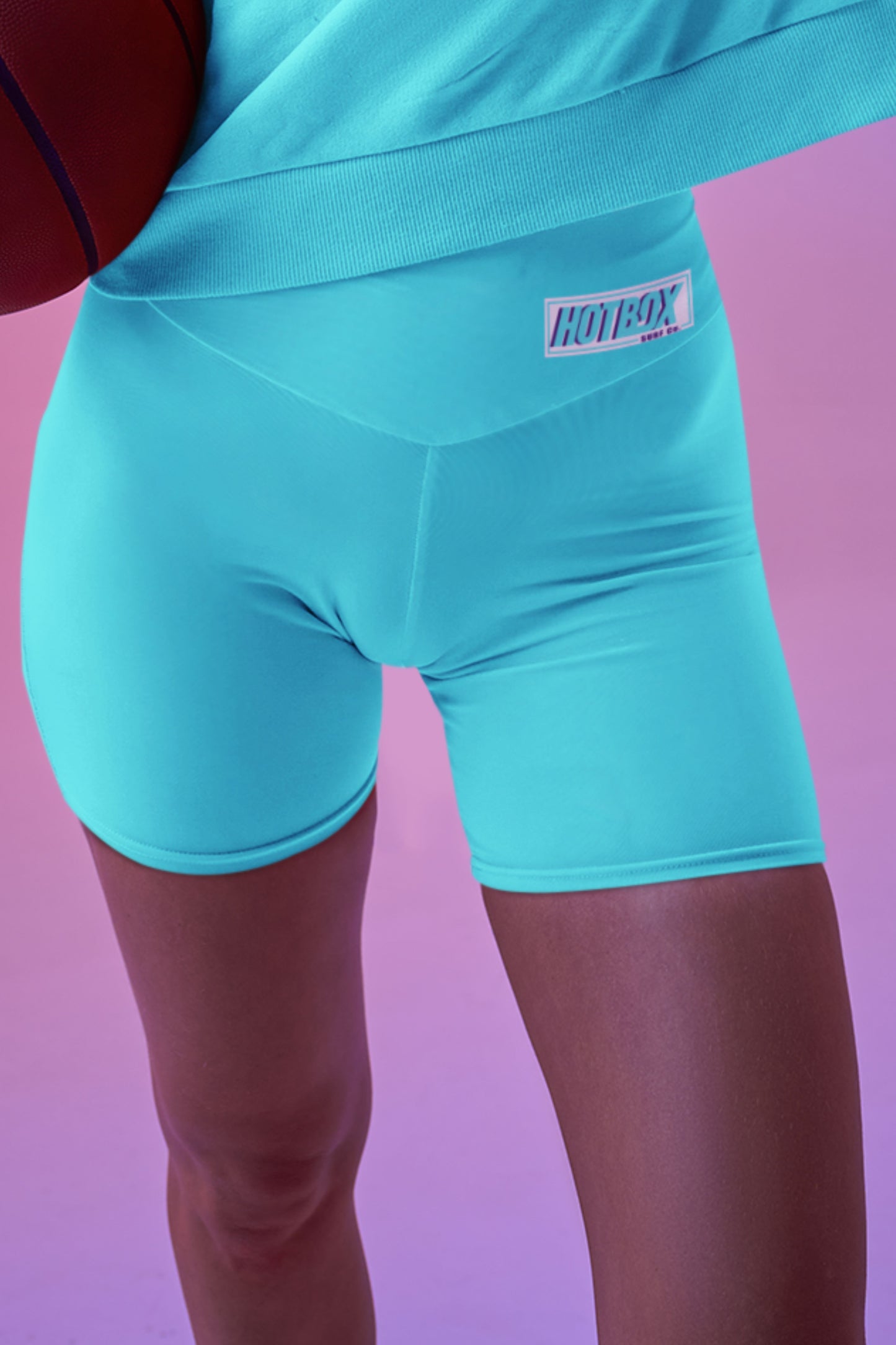 HotBox Women's Classic Logo Yoga Shorts