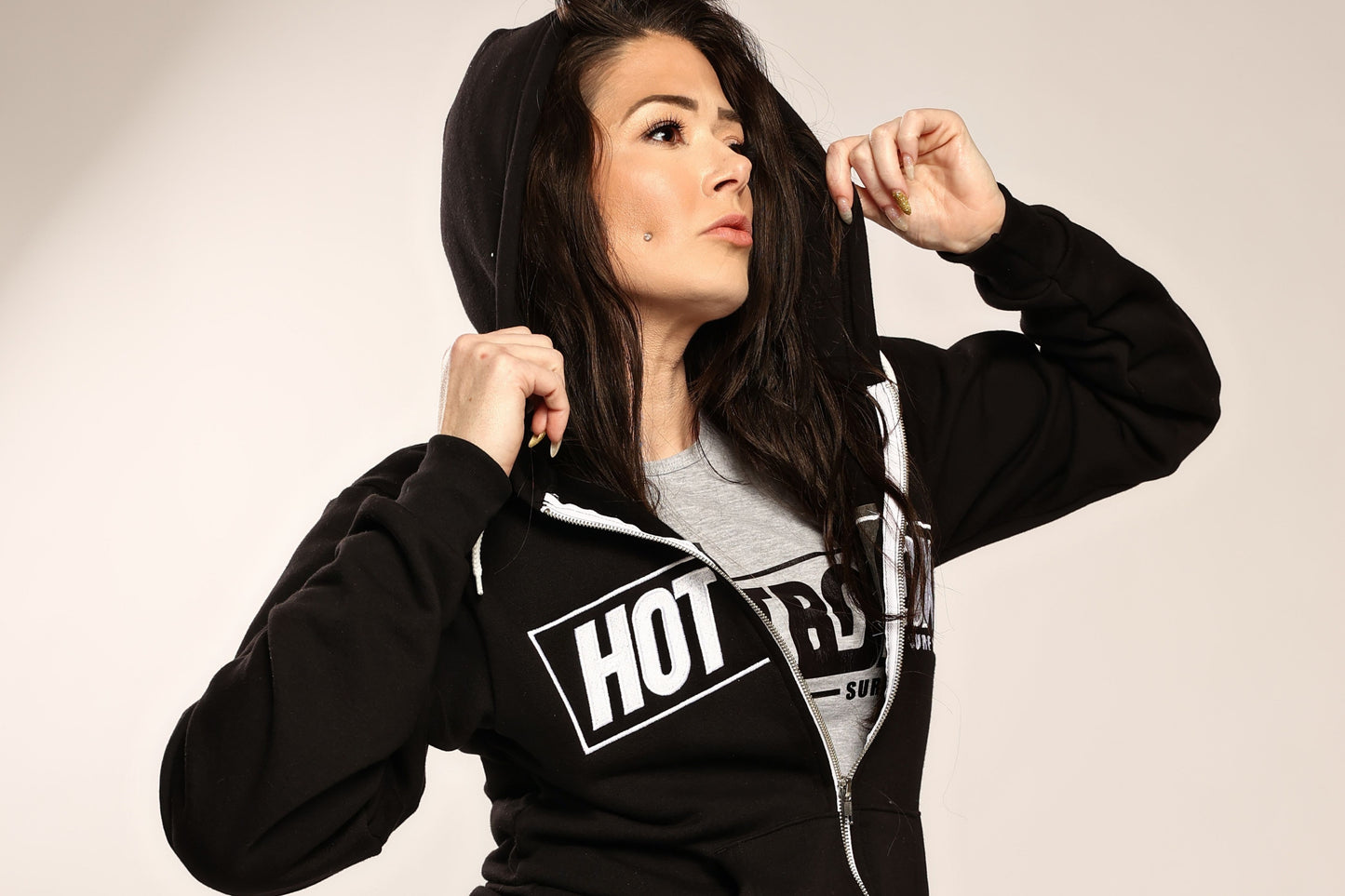 HotBox Signature Front Zip Hoodie