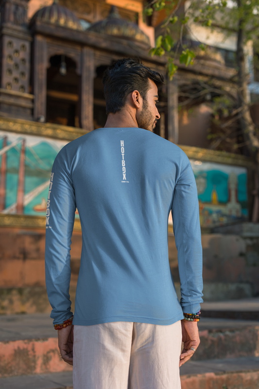 HotBox Athletic Blue Long Sleeve Tee